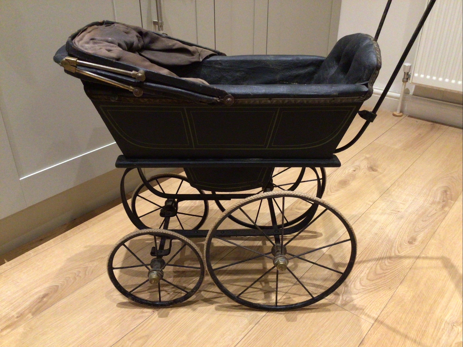 Antique Victorian Dolls Pram eBay