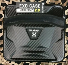 NEW HK Army Exo 2.0 Carbon Paintball Gun Case - Black w/ Black Liner
