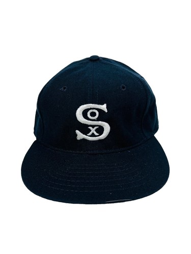 New Era Chicago White Sox Black MLB 59fifty hat cap size 75/8, 73 