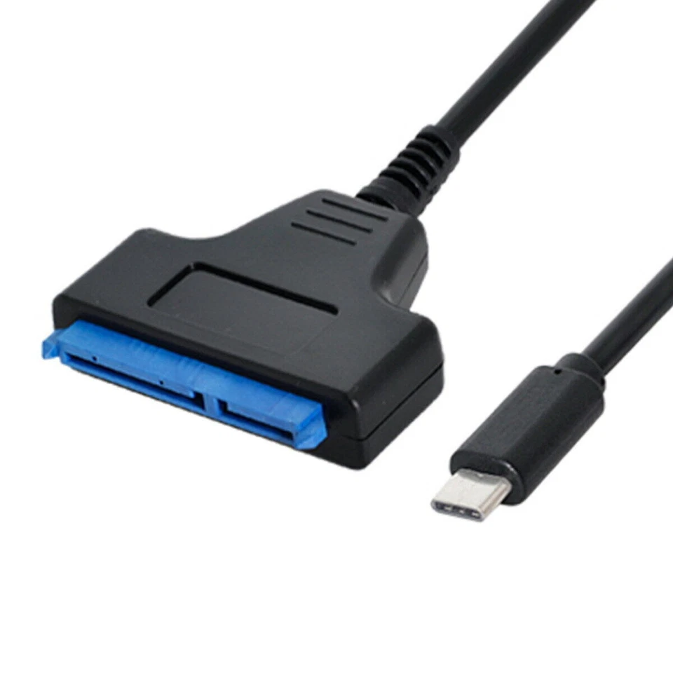 USB 3.1 Male to SATA 22 Pin 2.5" Hard disk driver SSD Adapter Cable for Macbook - Image 2 of 4