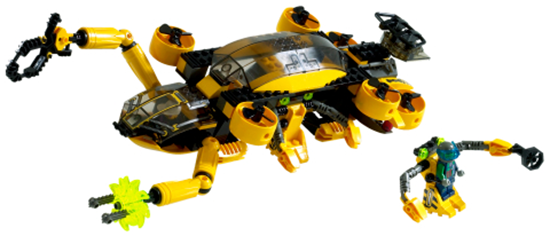 Lego Alpha Team Command Sub 4794 Alpha Team Minifigure Building