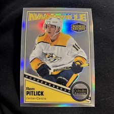 Rem Pitlick 2019-20 O-Pee-Chee Platinum Retro Rookie Rainbow #R-53 Predators