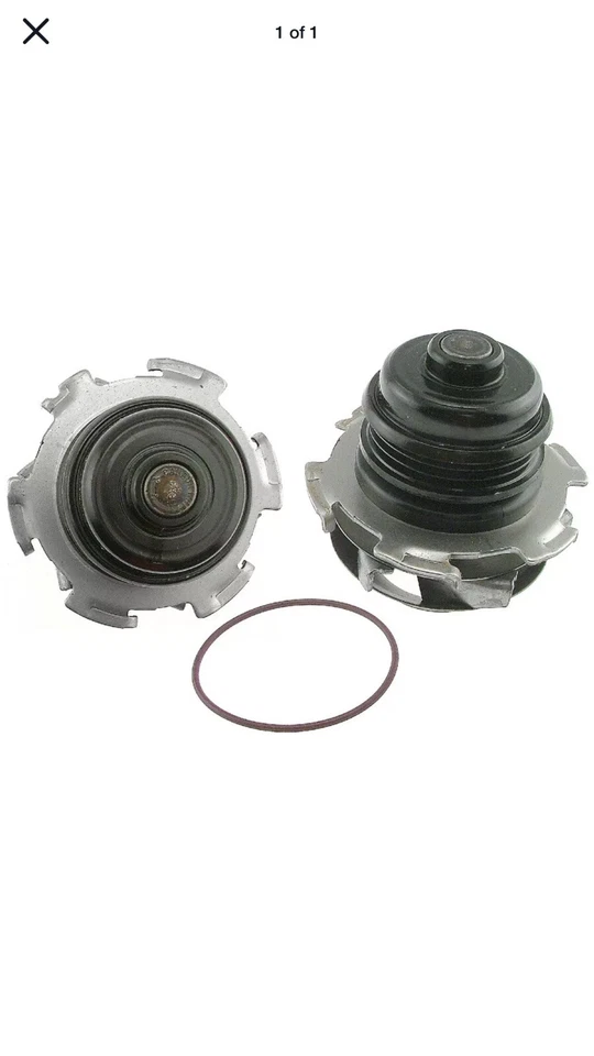 Bomba de agua motor GM Cadillac Deville Seville Eldorado 89017900 NOS Foto 3 de 3