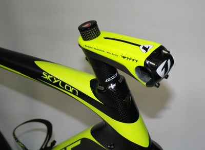 TIME Telaio Bici da Corsa Skylon Nero/Giallo | eBay