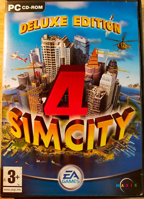 Sim City 4 Deluxe Edition PC CD-ROM