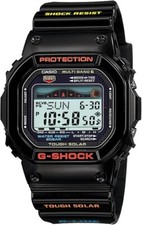 Casio G-Shock G-LIDE GWX-5600-1JF Solar Radio Watch Black Tide Moon Data Men's