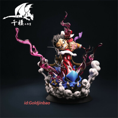 QM Studio One Piece Luffy Vs Kaidou Resin Model Painted Statue Pre-order SD
