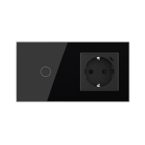 LIVOLO Touch Sensor Lichtschalter Dimmer Wechselschalter Steckdosen Glasrahmen - Bild 96 von 257