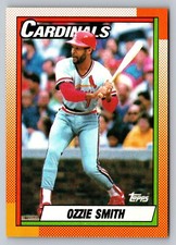 Ozzie Smith-1990 Topps #590 Cardinals