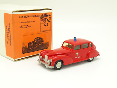 Sun Motor 1/43 - Humber Super Snipe 1950 Fire Dpt Bristol Pompiers