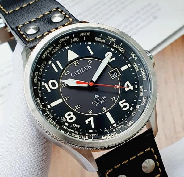 Citizen avion black cheap