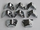 <!--F#f_0-->8x Polished Chrome Speaker Amplifier Metal 2 Leg Guitar AMP Corner for Fender<!--F/-->