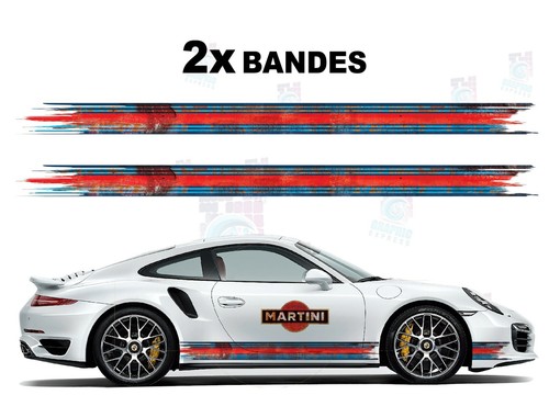 AUFKLEBER UNTERBODENSTREIFEN Racing Le Mans Herbie 53 Cox Porsche Volkswagen Golf - Bild 17 von 56