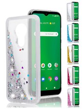 Funda Carcasa TPU Líquida a Prueba de Golpes Corazón Brillo Cascada Para Cricket Ovation