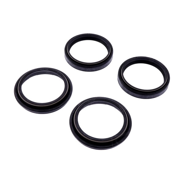 Gabel Simmerringe Mit Staubkappen Passend FüR Kawasaki KLX 450 R Bj. 2007-2018-image