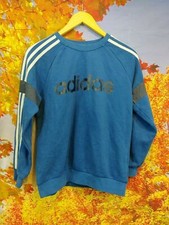 adidas Equipment blue spell out logo cotton Sweatshirt. UK boy's age 11, age 12