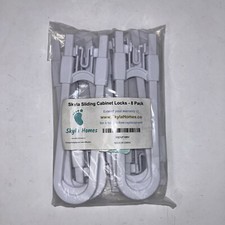 Skyla Homes Sliding Cabinet Locks 8-Pack G5 