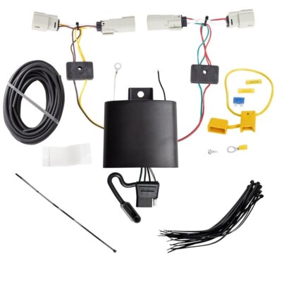 Trailer Wiring Harness Kit For 19-24 Ford Edge Except Titanium Plug & Play T-One