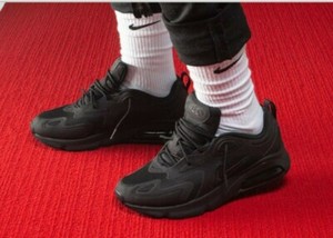 nike air max 200 womens black