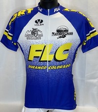 Voler Cycling Jersey Classic Colorful Men’s Size Large With LOGOS Made In USA