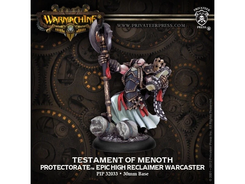 WarMachine Miniatures el Protectorado de Menoth Juegos de Guerra: WARMACHINE