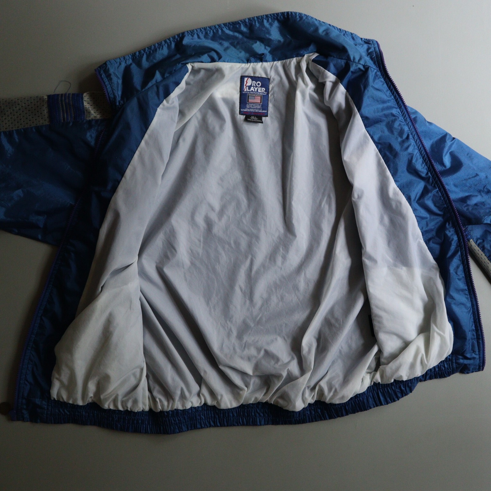 Vintage 90s Duke Blue Devils Windbreaker Jacket Adult Mens Large L Pro Player