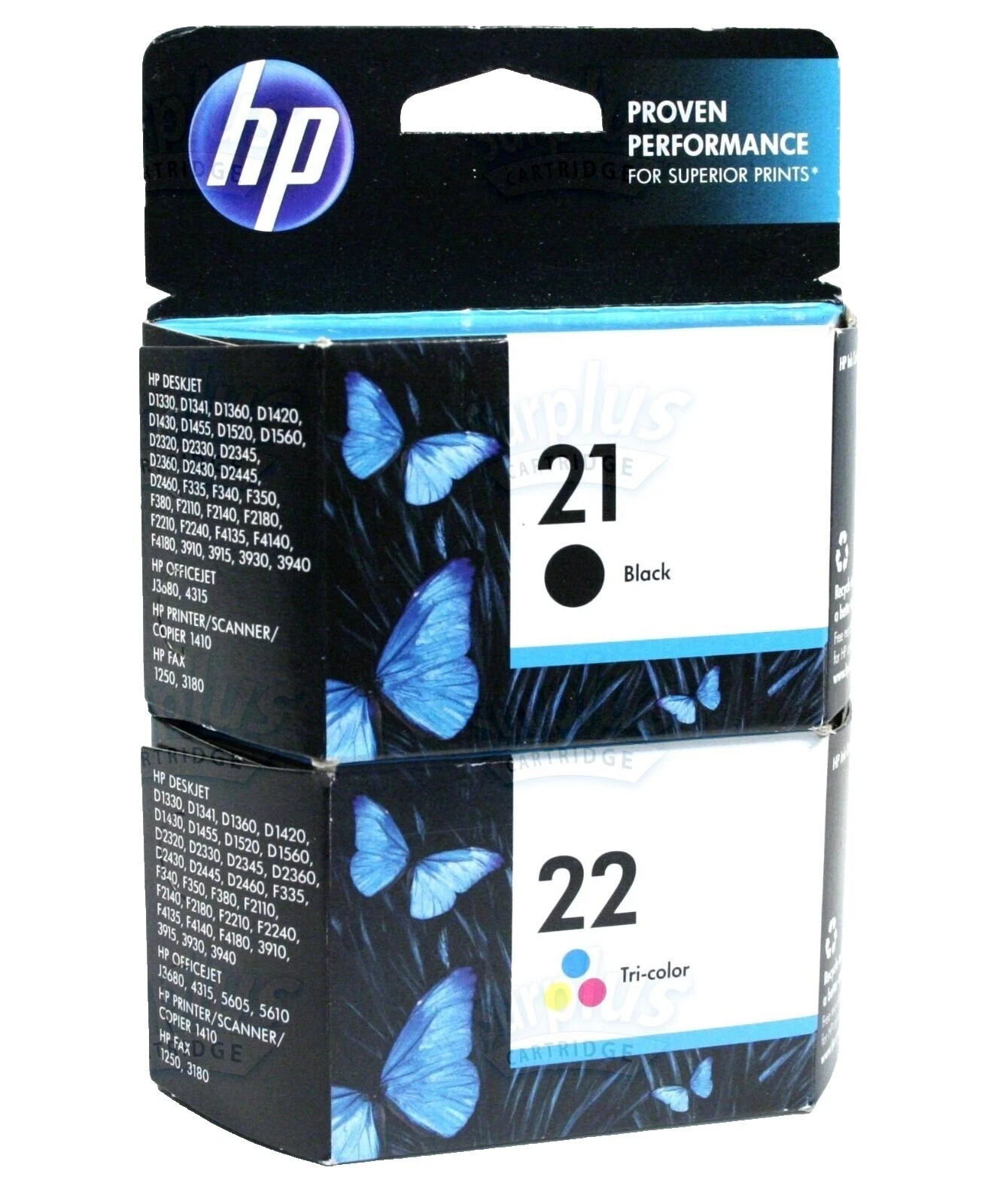 Genuine/Original HP 21 Cartuchos de Tinta de impresora Para HP