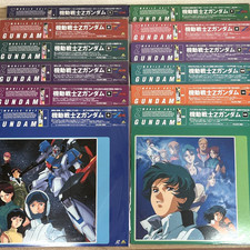 Anime LD, Mobile Suit Z Gundam, all 12 volumes, Laser Disc, Made in Japan, Rare
