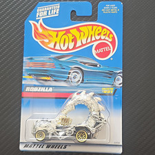 Hot Wheels 1999 First Editions Rodzilla 1:64 Diecast Silver/Gold 1998 Unopened