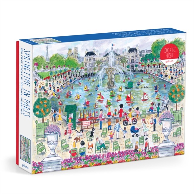 Michael Storrings Springtime in Paris 1000 Piece Puzzle by Galison (Jigsaw)