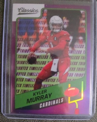 2021 PANINI CLASSICS KYLER MURRAY PREMIUM PURPLE TIMELESS TIBUTES #/35 CARDINALS