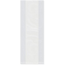 Plymor 5" x 2" x 12", 1 Mil Gusseted Plastic Bags