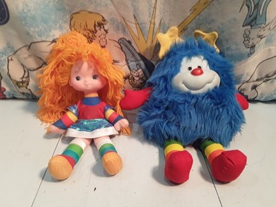 Vintage Rainbow Brite Doll 1983 Champ Sprite 1983 Plush Dolls Hallmark Cards
