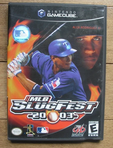MLB Slugfest 2003 Nintendo GameCube Complete with Manual, Tested Working