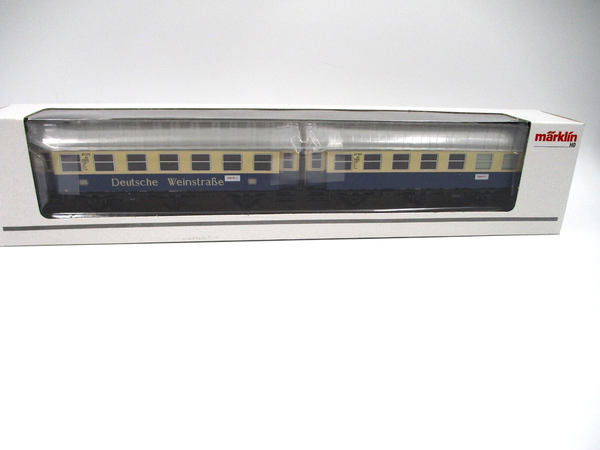 MäRklin 43188 H0-Ac-Umbauwagen-Paar Deutsche WeinstraßE, Db, Neu-image