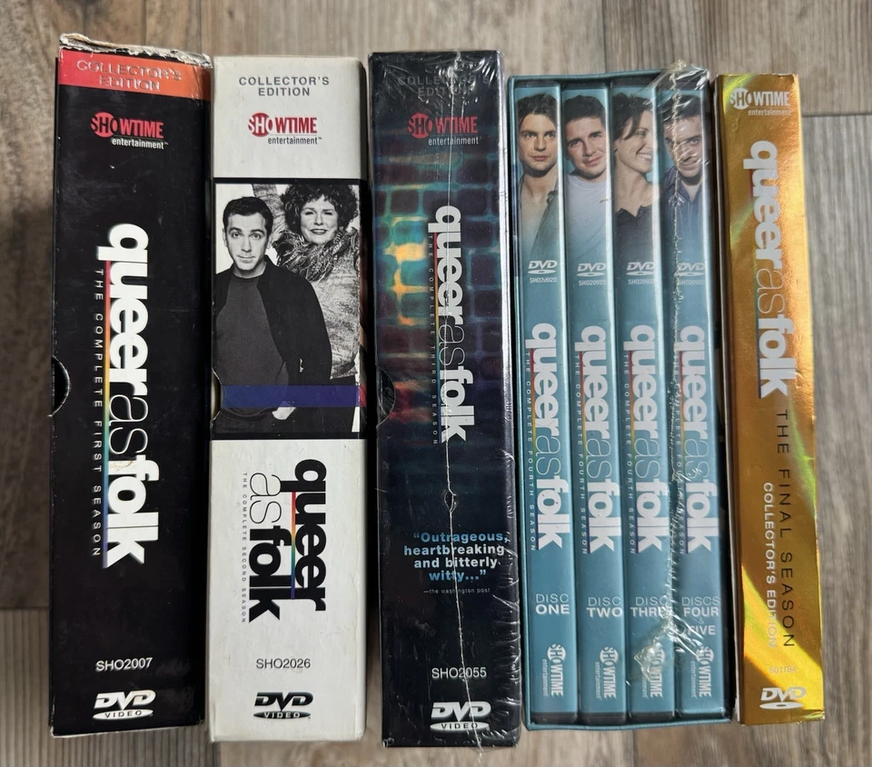 Queer As Folk: The COMPLETE SERIES Seasons 1-5 DVD BOX SETS ⭐️ 2 SEALED, 3 MINT! - Image 4 of 4