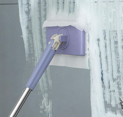 Snap Grip Mini Mop,Cloth Changing Mini Mops,Zero Touch MiniMop,Retractable Gap
