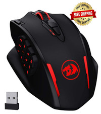 Ratón para juegos RGB, 16.000 DPI, con cable...
