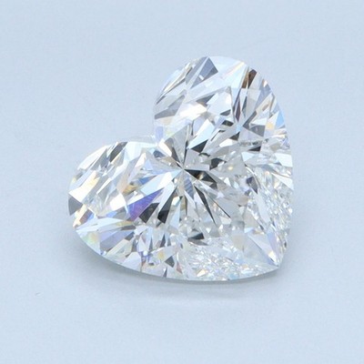 2.01 Cts Heart Cut IGI Certified Lab Grown CVD Diamond F Color VS1 Clarity