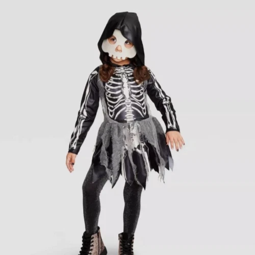 Skeleton Multi-Color Dress Costumes for Girls for sale | eBay