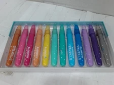 UsedGood - Ooly Rainbow Sparkle Metallic Watercolor Gel Crayons, Set of 13