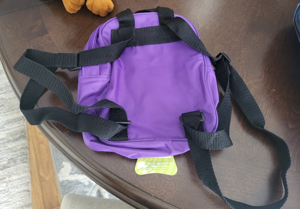 Vintage New 2000 Purple Mini Backpack Scooby Doo With Tags Cartoon 