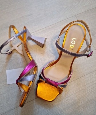 Lodi  Damen Sandale Sandalette  EUR 39 NEU Bunt Bloggerstyle 