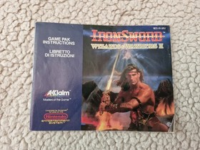 GIOCO NINTENDO NES - WIZARDS AND WARRIORS II IRONSWORD - OTTIME CONDIZIONI RARO