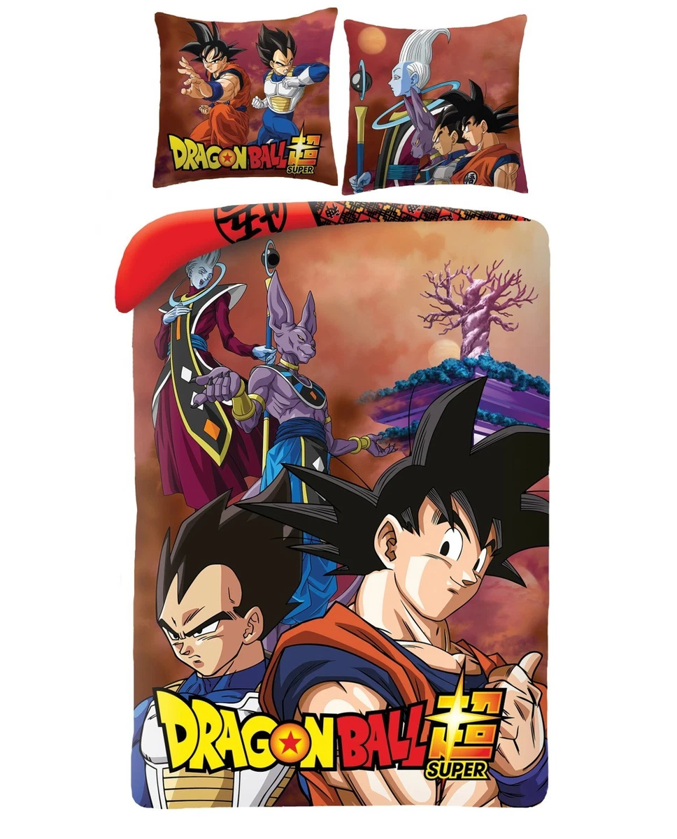 Housse De Couette Vintage Dragon Ball Z 140x200 – 1989 – 100% Coton Made In France