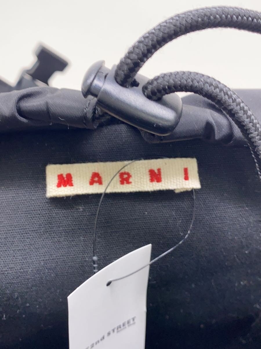 MARNI Backpack Polyester Black Solid Color - image 5