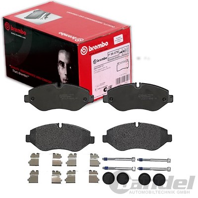 BREMBO BREMSBELÄGE VORDERACHSE PASSEND FÜR | P A6 026