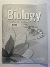USED ABEKA BIOLOGY GOD S LIVING CREATION STUD...