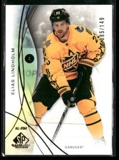2024-25 Upper Deck SP Game Used All-Stars Gold /149 Elias Lindholm #152