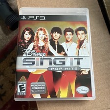 Disney Sing It: Pop Hits T Swift, Lovato (Sony PlayStation 3, 2009) PS3